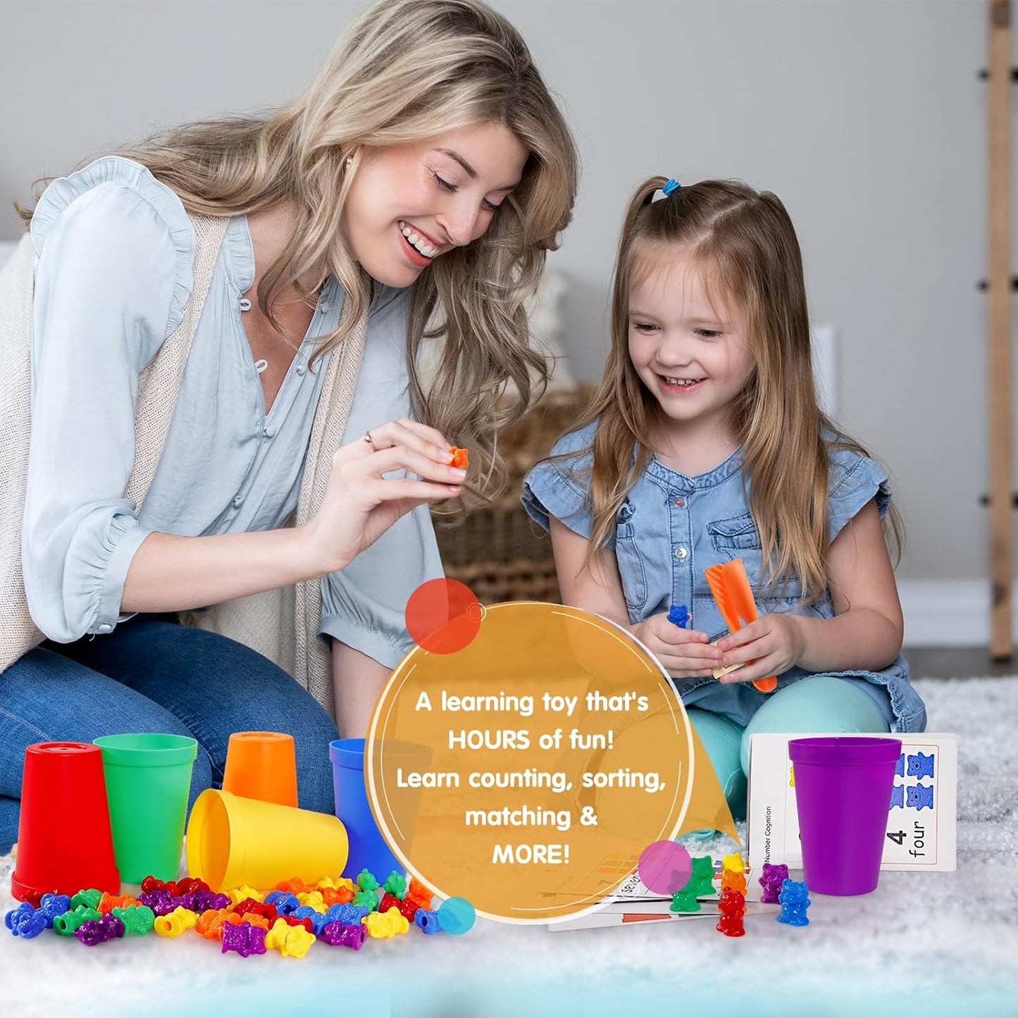 Counting Bear Color Recognition Toy