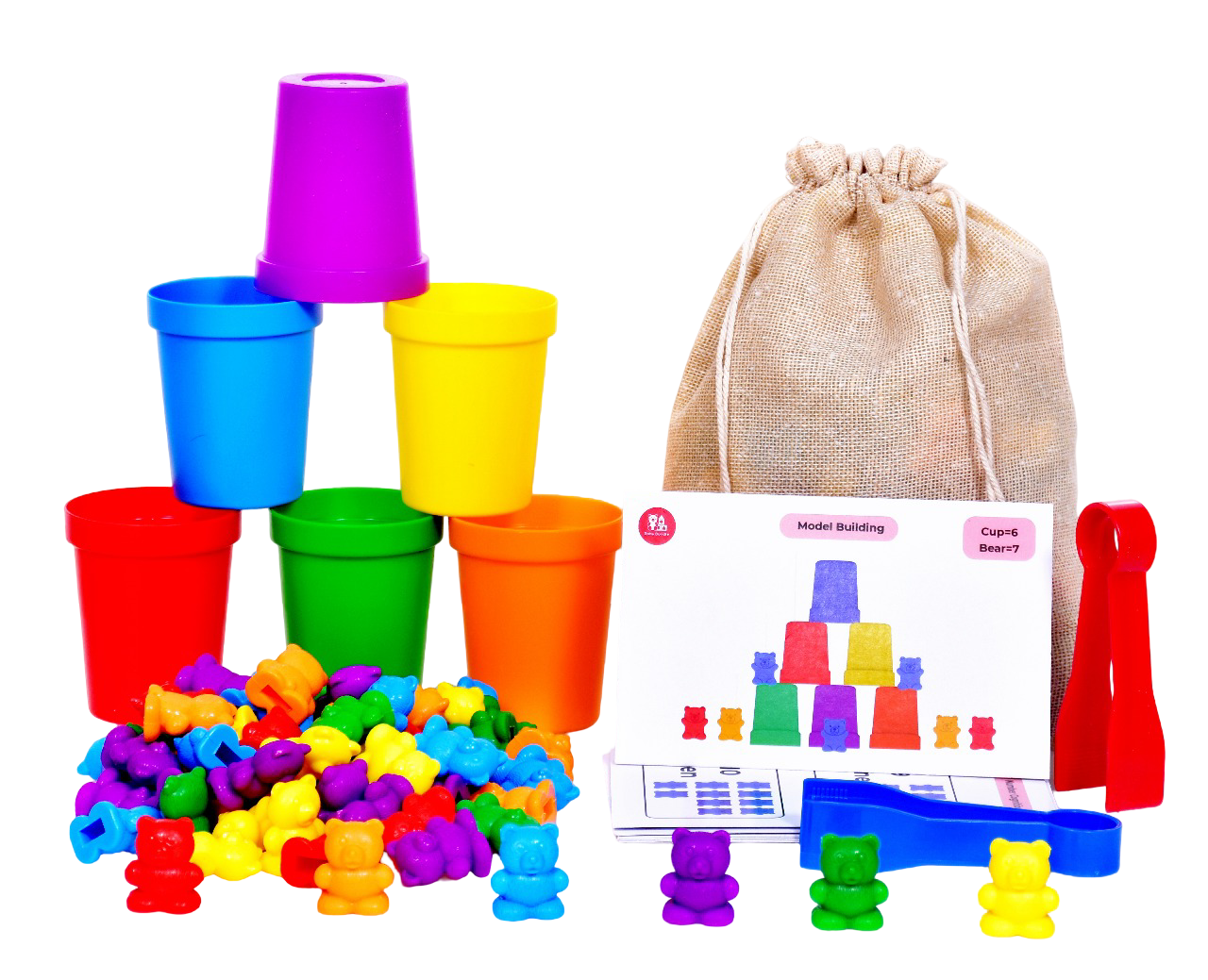 Counting Bear Color Recognition Toy