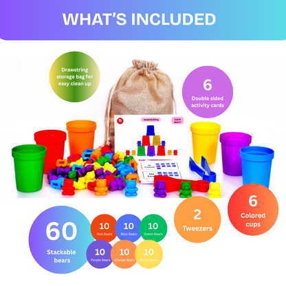 Counting Bear Color Recognition Toy