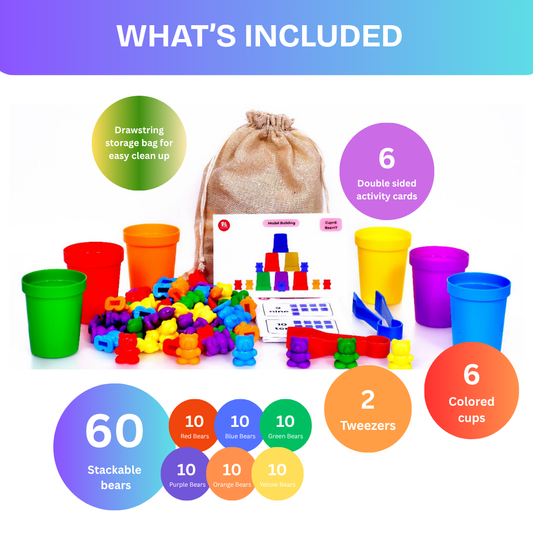 Counting Bear Color Recognition Toy