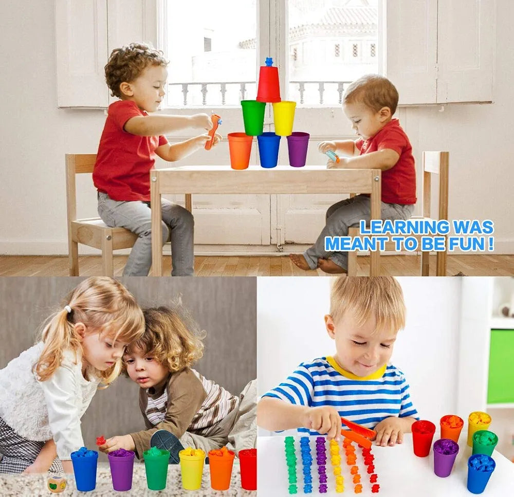 Counting Bear Color Recognition Toy