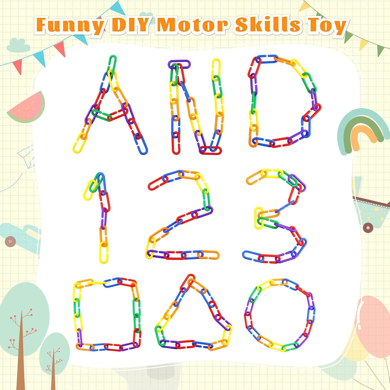 BabyBundle™ Ice Cream Counting & Number Matching Toy