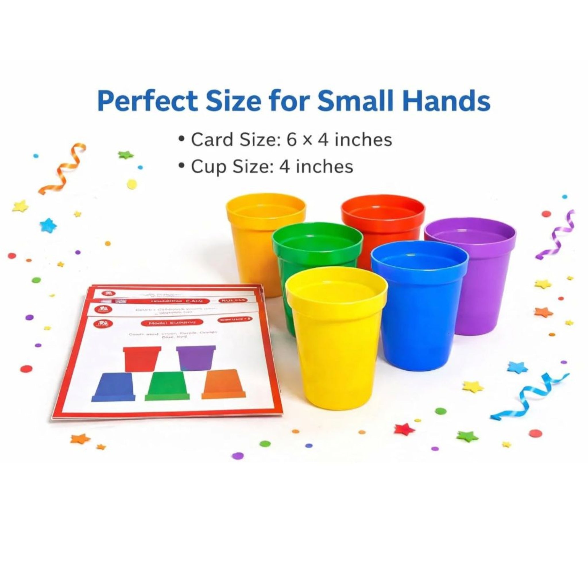 BabyBundle™ Cup Stacking Game for Kids – Fast-Paced Speed Stacking Cups & Logic Battle