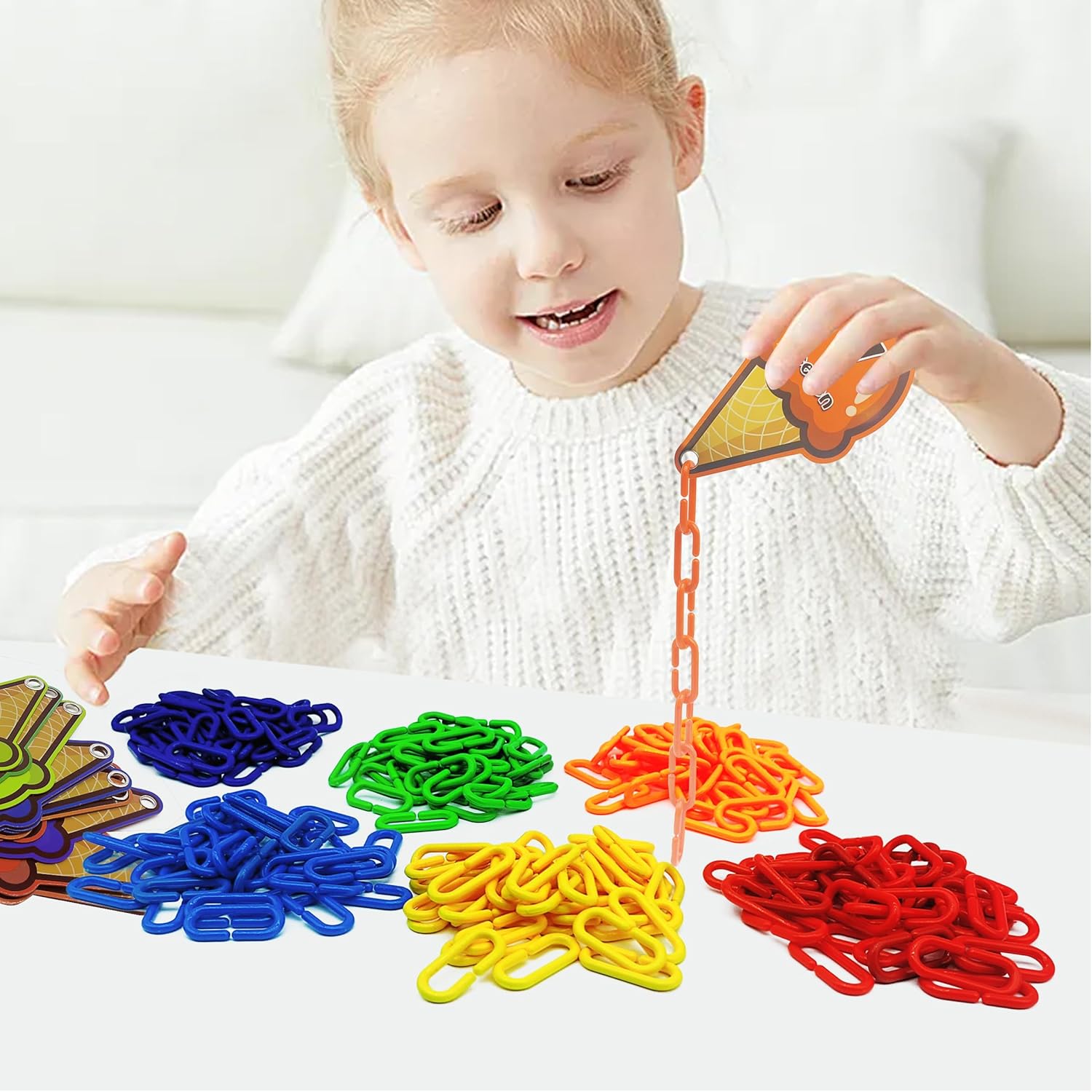 BabyBundle™ Ice Cream Counting & Number Matching Toy