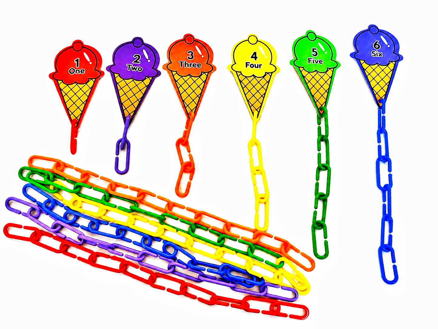 BabyBundle™ Ice Cream Counting & Number Matching Toy