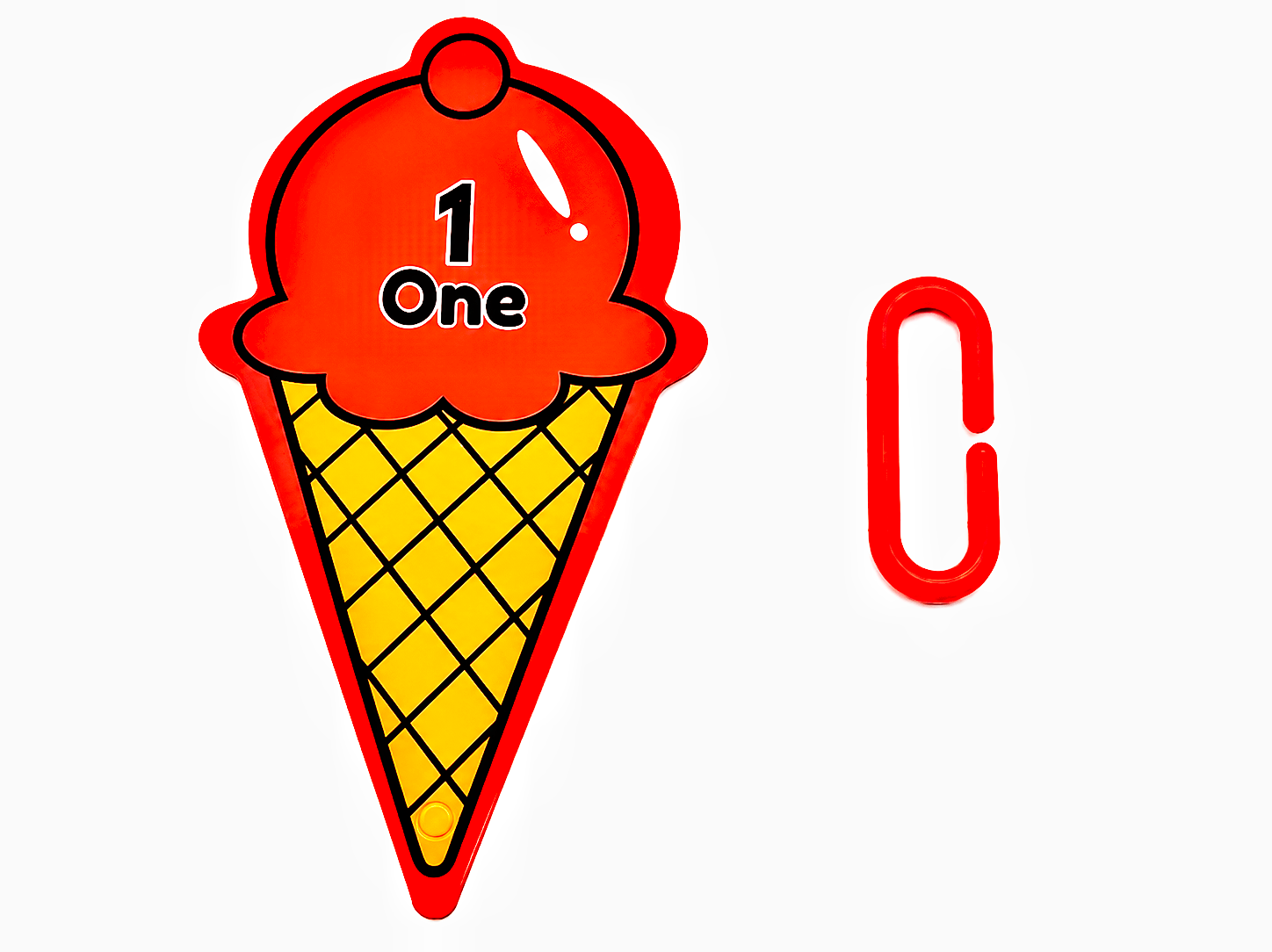BabyBundle™ Ice Cream Counting & Number Matching Toy
