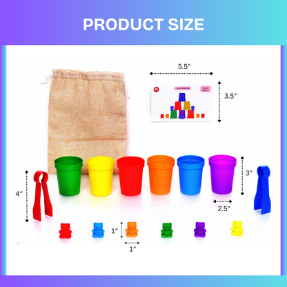 Counting Bear Color Recognition Toy