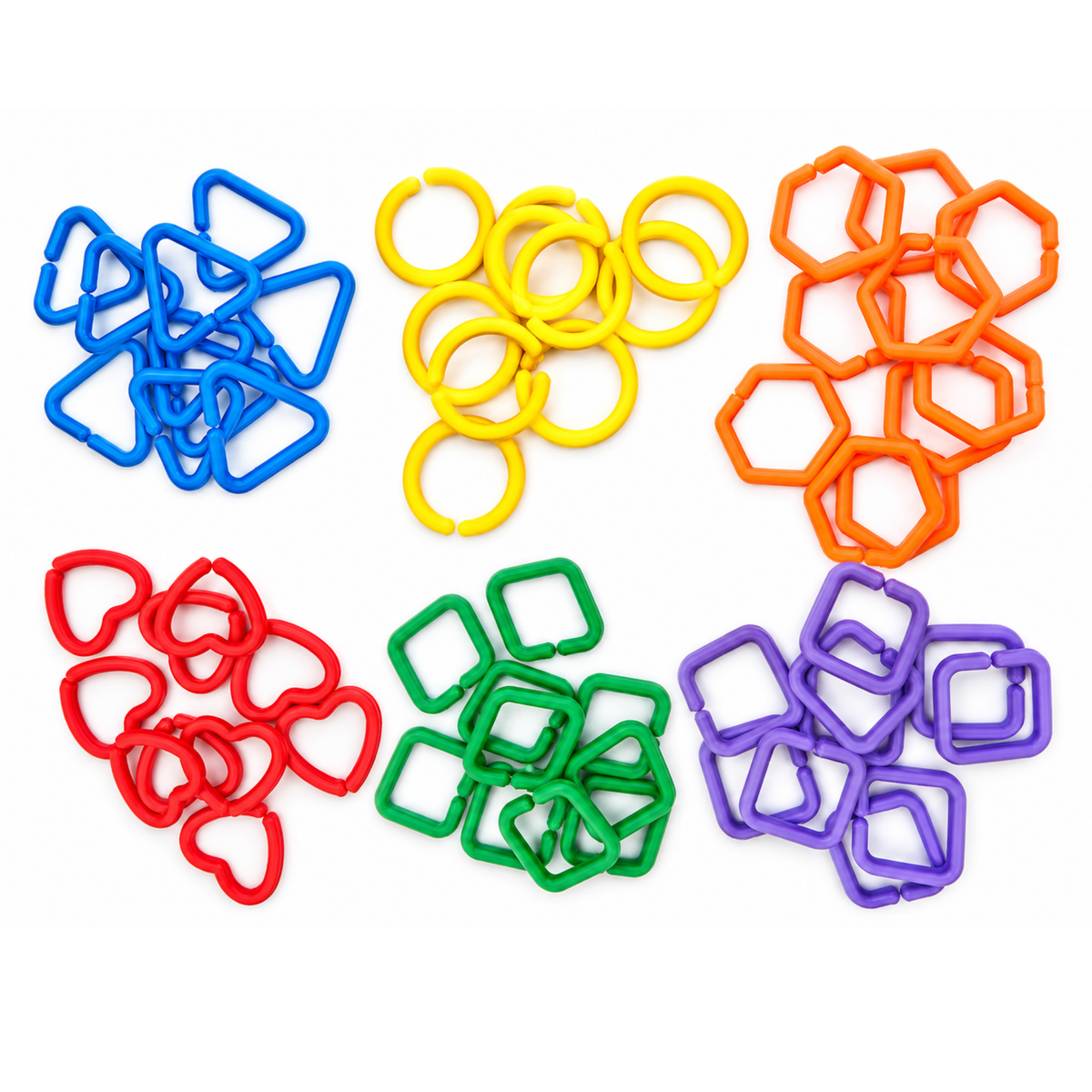 Linking Shapes Building Blocks Toy for Kids