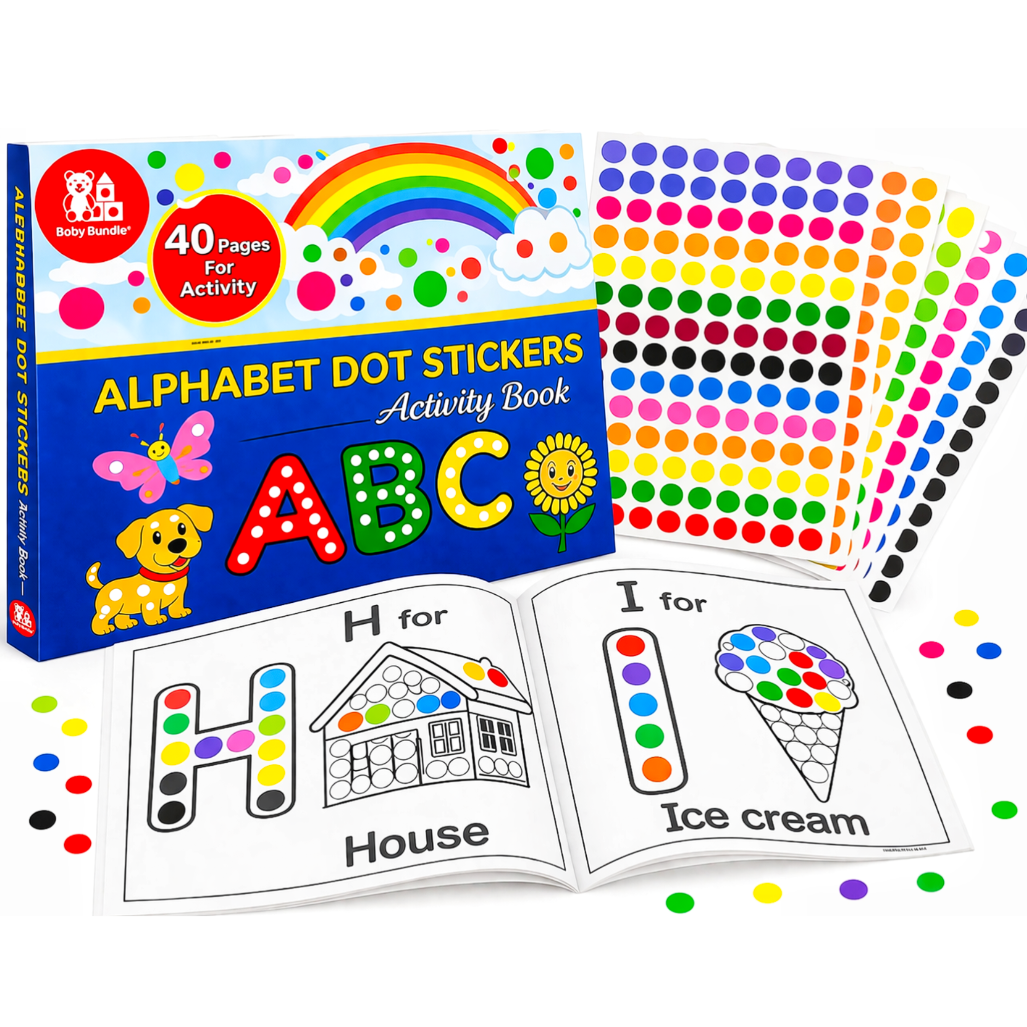 BabyBundle™ Dot Sticker Activity Toy for Kids