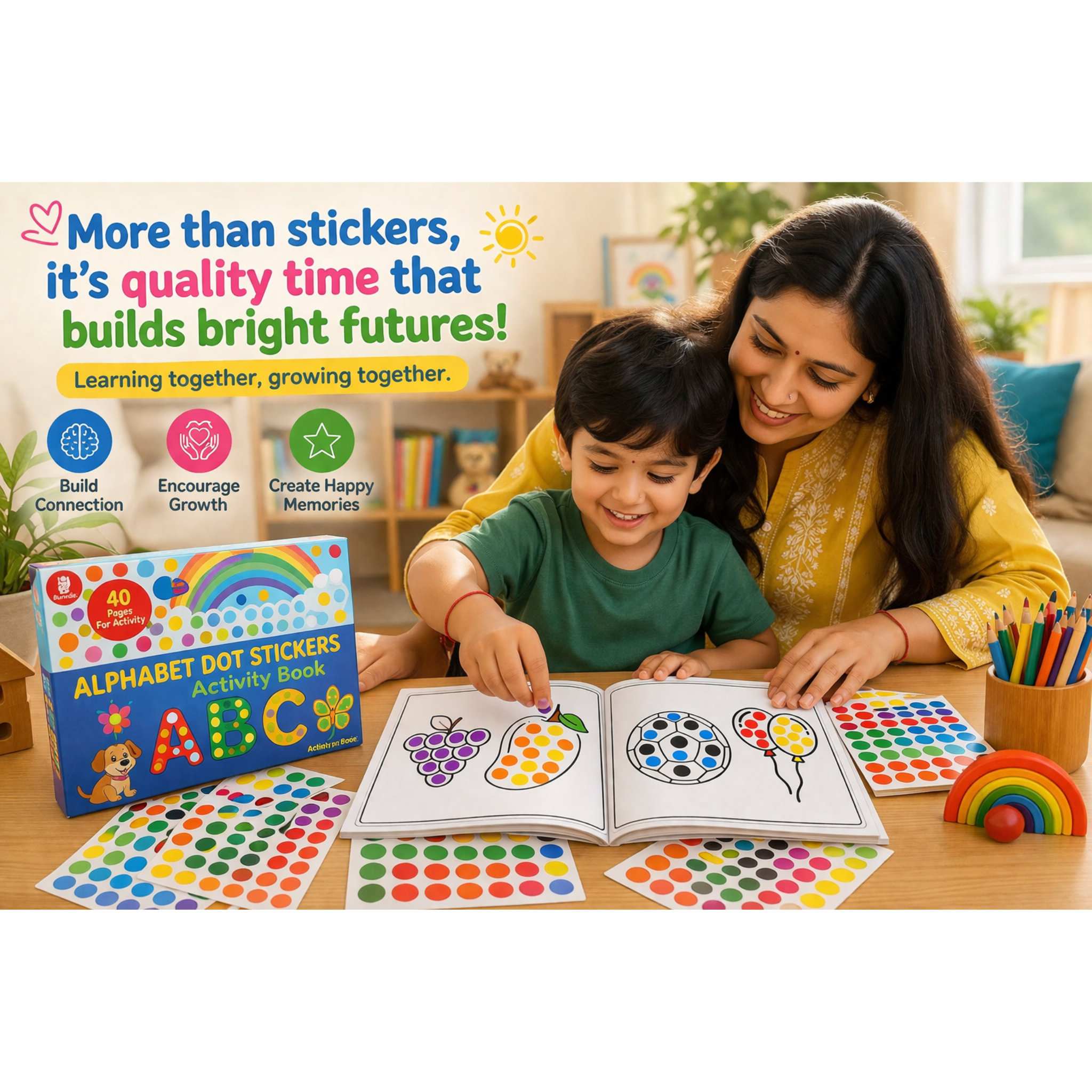 BabyBundle™ Dot Sticker Activity Toy for Kids