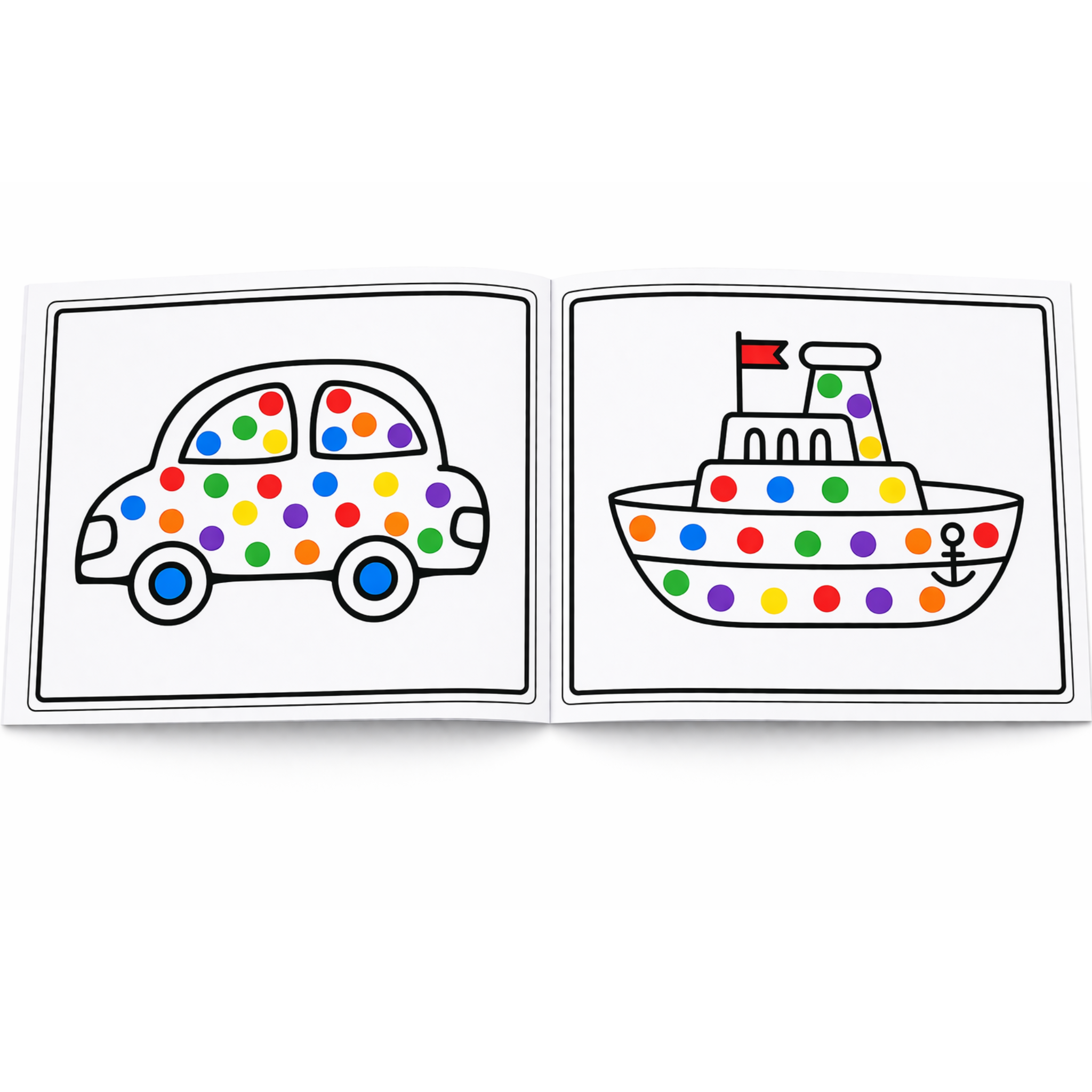 BabyBundle™ Dot Sticker Activity Toy for Kids