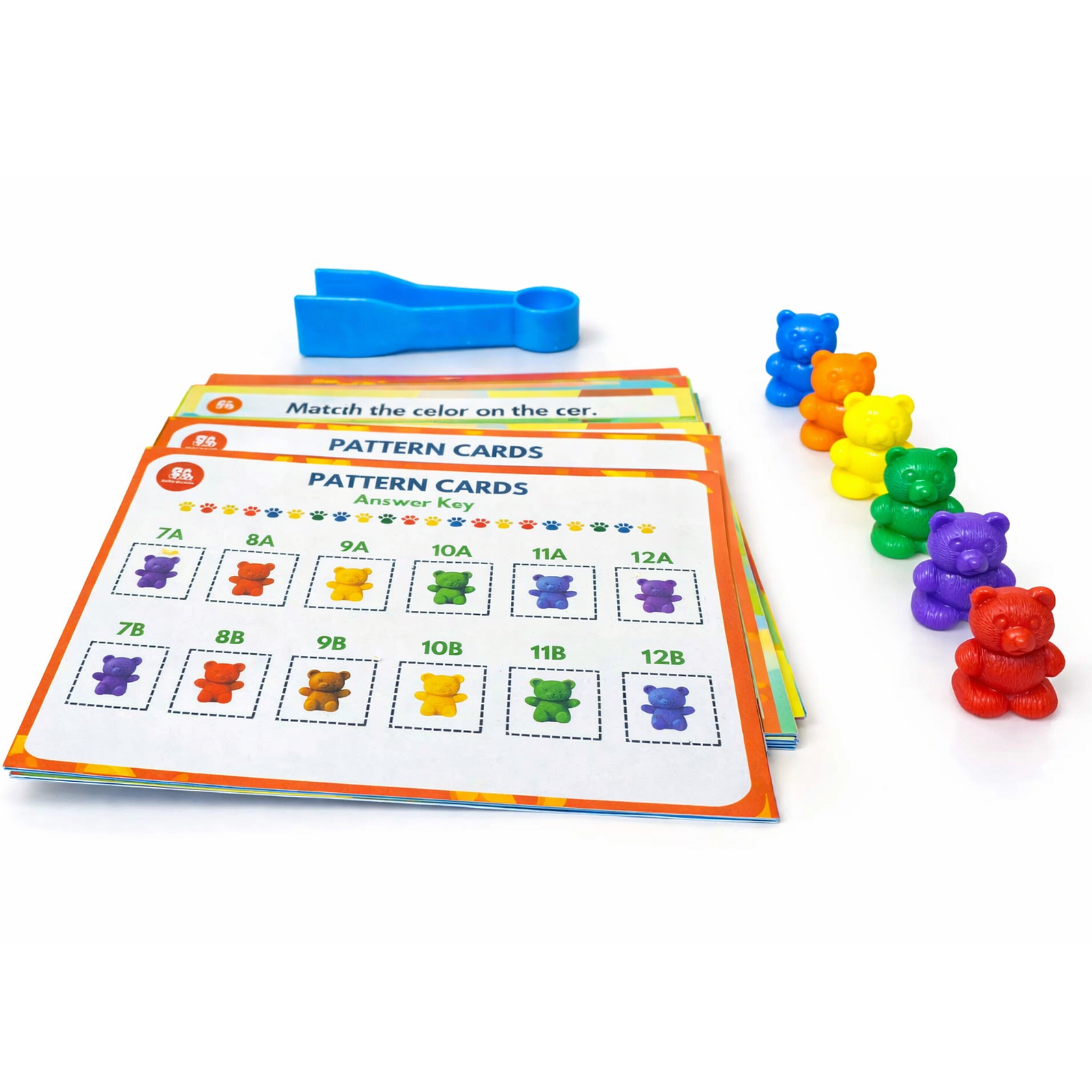BabyBundle™ Bear Sequencing Set – Interactive Pattern Recognition Toys for Toddlers & Preschoolers
