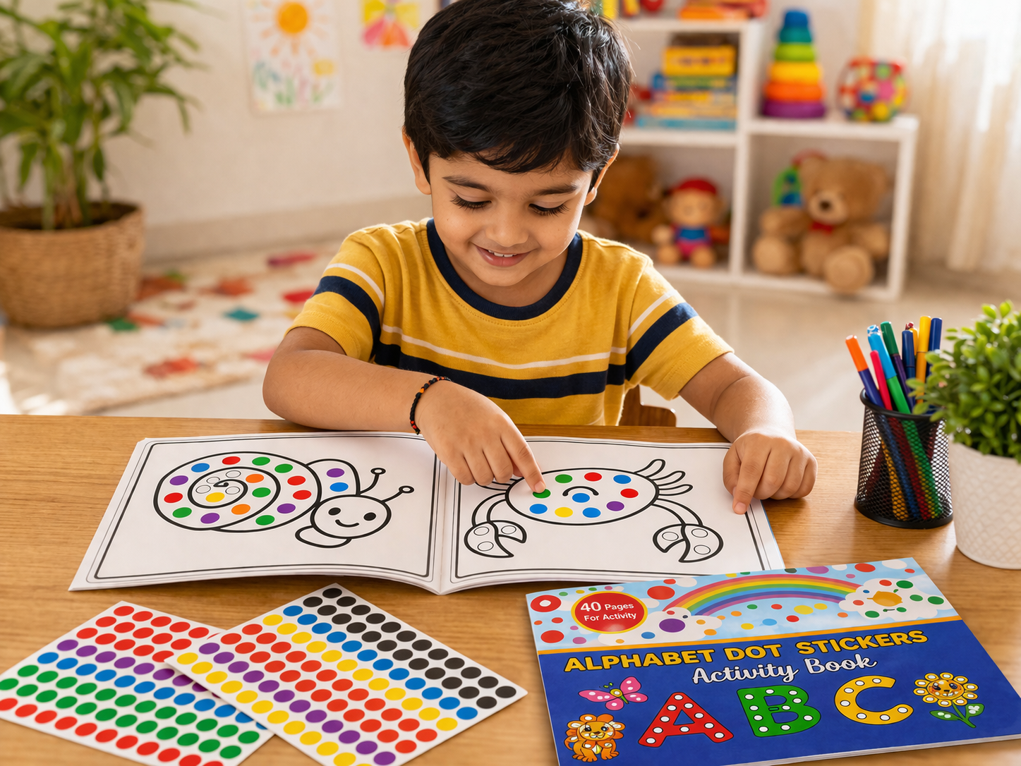 BabyBundle™ Dot Sticker Activity Toy for Kids